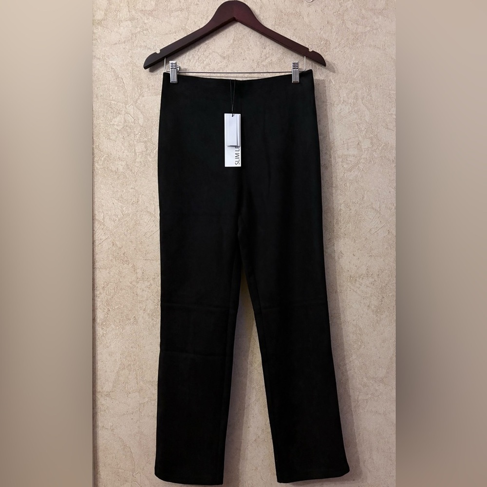 Gemma + Jane Faux Suede Slimming Pant